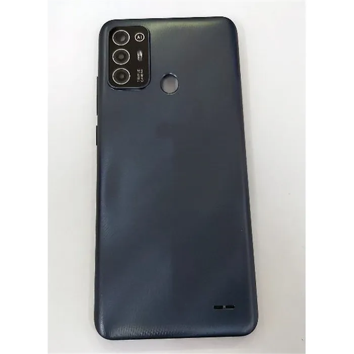 Tapa trasera o tapa bateria gris para ZTE Blade A52 mas cubierta camara