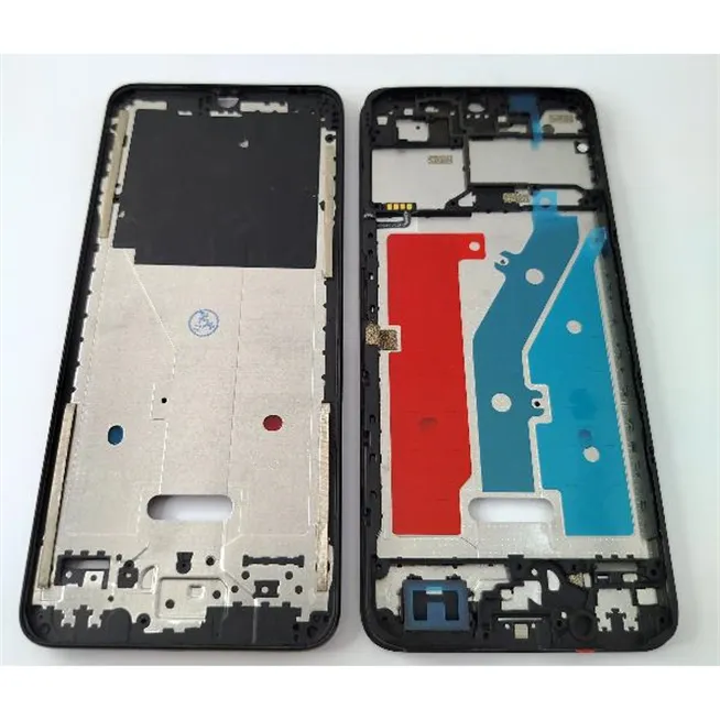 Carcasa o marco frontal negro para ZTE Blade A54 4G 