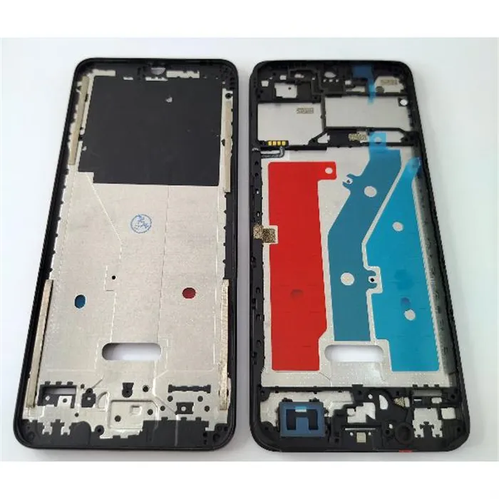 Carcasa o marco frontal negro para ZTE Blade A54 4G 