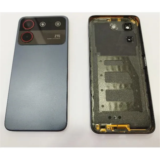 Tapa Trasera o Tapa Bateria color gris para ZTE Blade A54 4G calidad premium