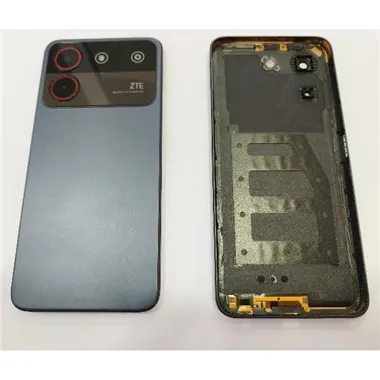 Tapa Trasera o Tapa Bateria color gris para ZTE Blade A54 4G calidad premium