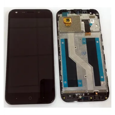 ZTE Blade A6 A6 Lite A0620 pantalla lcd + tactil negro + marco premium