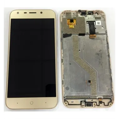 ZTE Blade A6 A6 Lite A0620 pantalla lcd + tactil dorado + marco premium