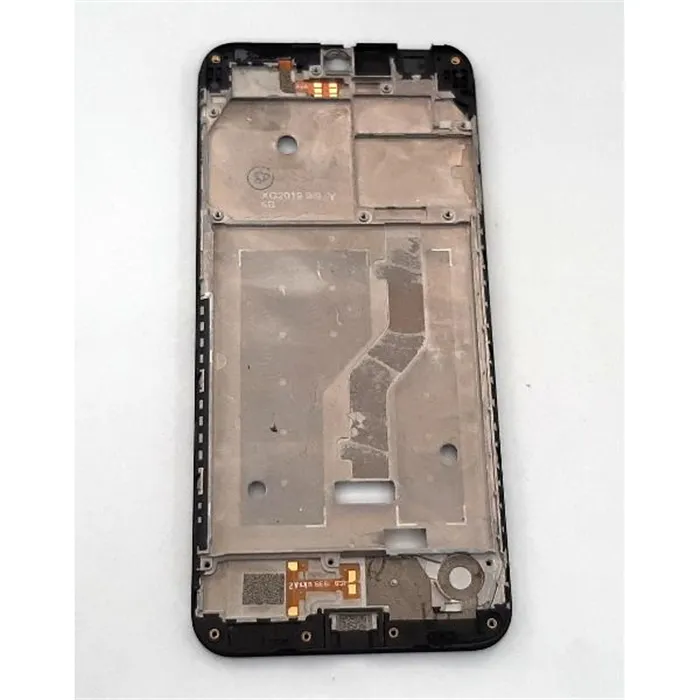 Carcasa central o marco negro para ZTE Blade A7 2019 calidad premium