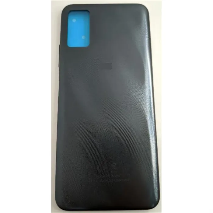 Tapa trasera o tapa bateria negra para ZTE Blade A71 2021 A7030
