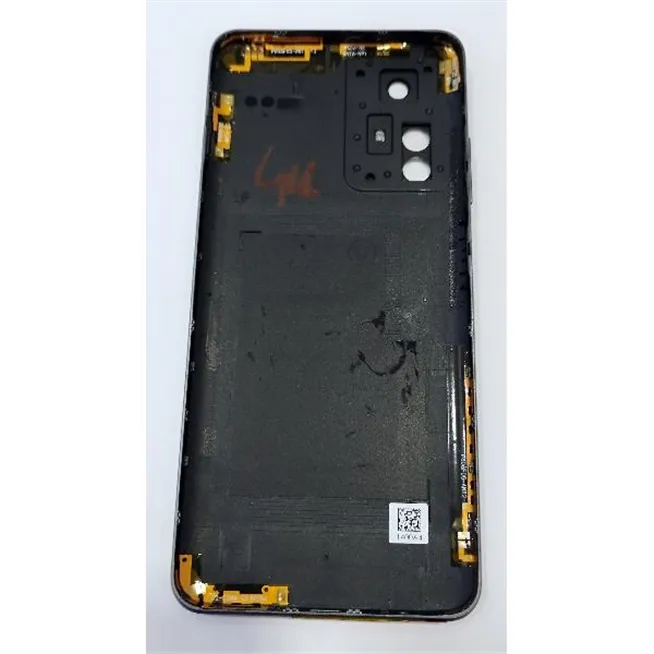 Tapa trasera o tapa bateria negra para ZTE Blade A72s con lente de camara
