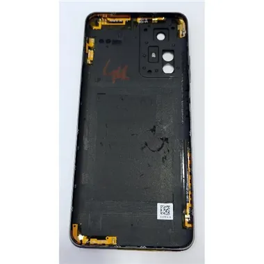 Tapa trasera o tapa bateria negra para ZTE Blade A72s con lente de camara