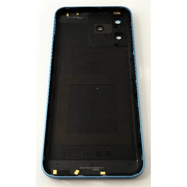 Tapa trasera o tapa bateria azul para ZTE Blade A73 4G