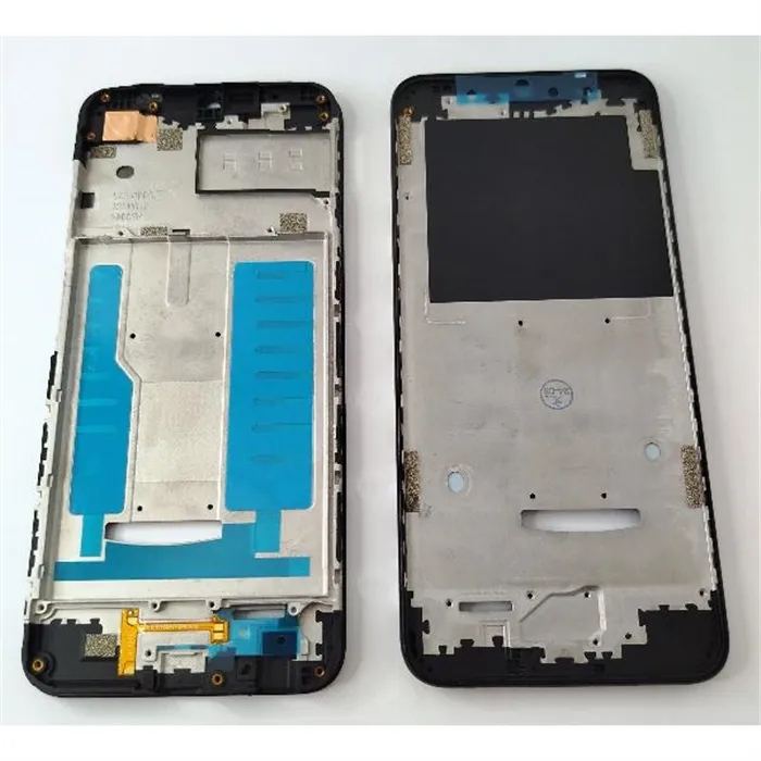 Carcasa o marco frontal negro para ZTE Blade A73 4G calidad premium