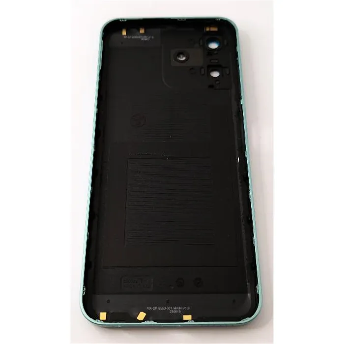 Tapa trasera o tapa bateria verde para ZTE Blade A73 4G 