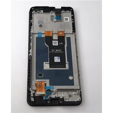 Pantalla lcd para ZTE Blade A73 5G mas tactil negro mas marco negro calidad premium