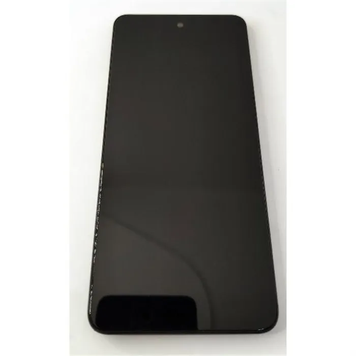Pantalla lcd para ZTE Blade A75 4G mas tactil negro con marco negro calidad premium