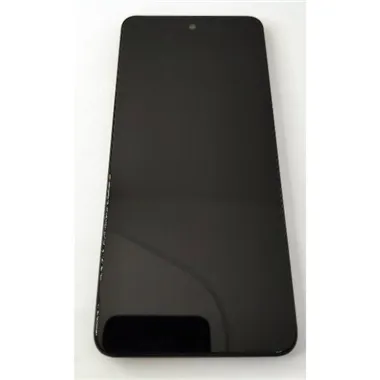 Pantalla lcd para ZTE Blade A75 4G mas tactil negro con marco negro calidad premium