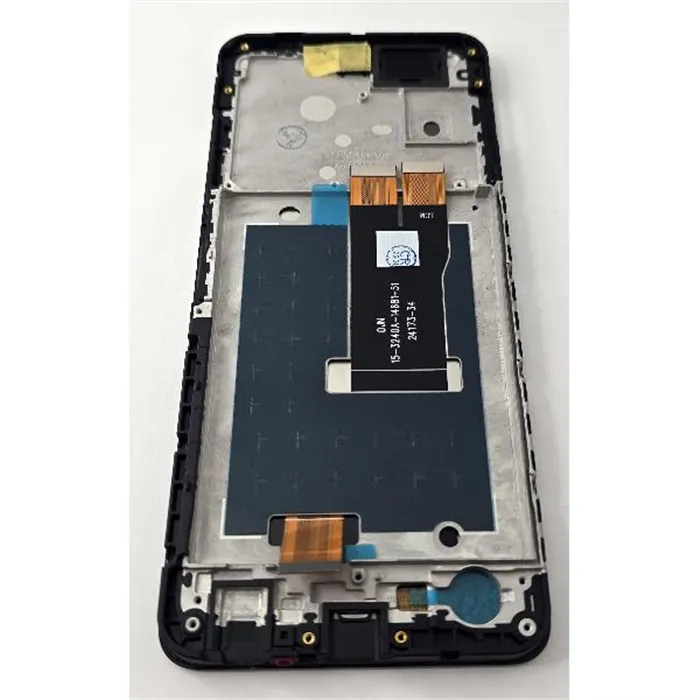 Pantalla lcd para ZTE Blade A75 5G mas tactil negro con marco negro calidad premium