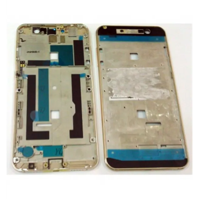 ZTE Blade A910 carcasa central o marco dorado premium