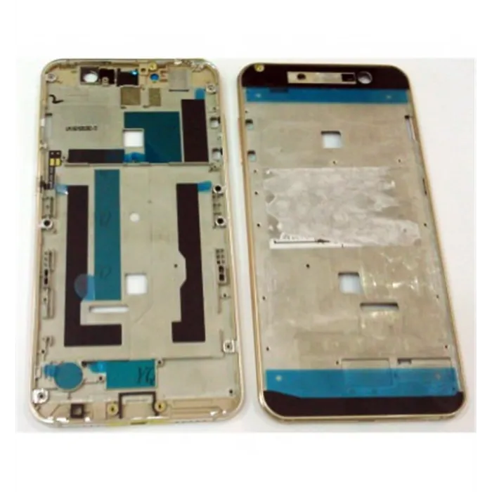 ZTE Blade A910 carcasa central o marco dorado premium