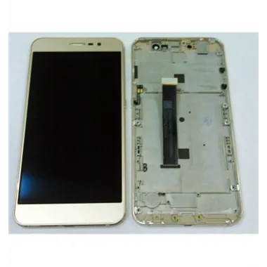 ZTE Blade A910 pantalla lcd + tactil dorado + marco premium
