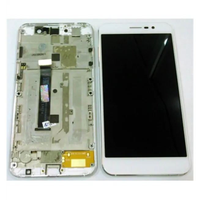 ZTE Blade A910 pantalla lcd + tactil blanco + marco premium