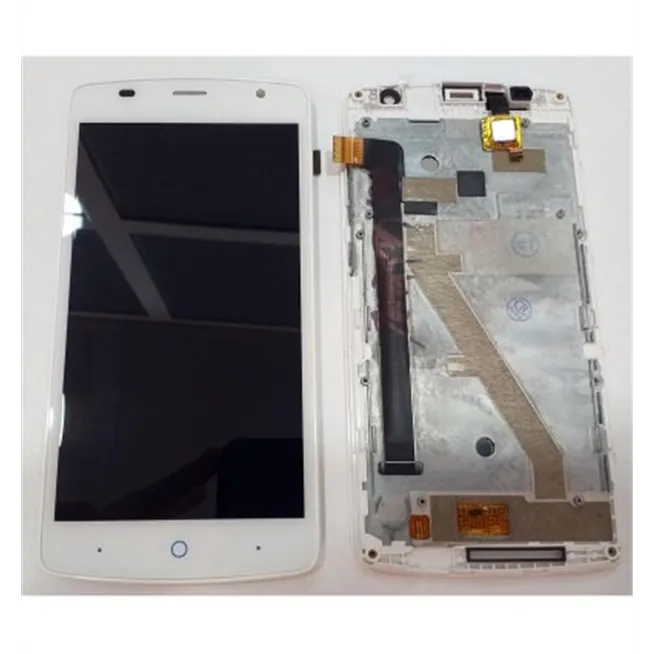 ZTE L5 Plus pantalla lcd + tactil blanco + marco blanco
