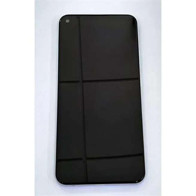 Pantalla lcd para ZTE Blade V2020 mas tactil negro mas marco azul/purpura calidad premium