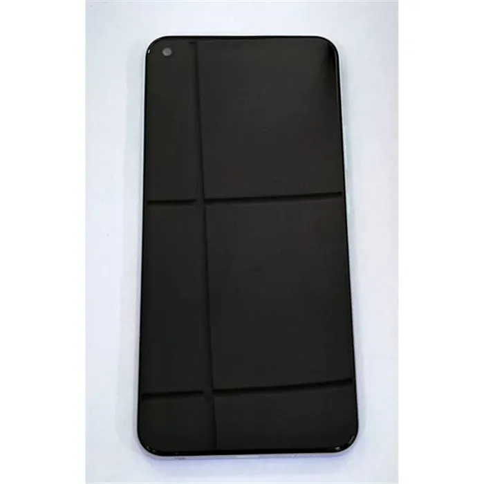 Pantalla lcd para ZTE Blade V2020 mas tactil negro mas marco azul/purpura calidad premium