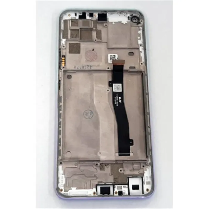 Pantalla lcd para ZTE Blade V2020 mas tactil negro mas marco azul/purpura calidad premium