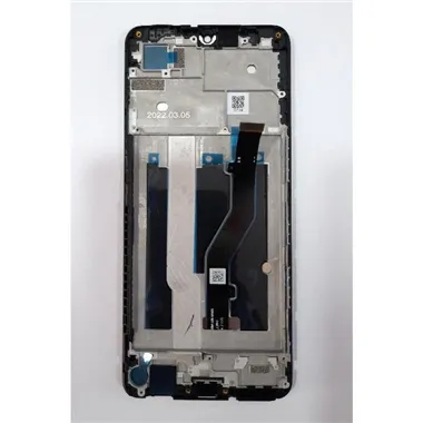 Pantalla lcd para ZTE Blade V40 Vita mas tactil negro mas marco negro compatible