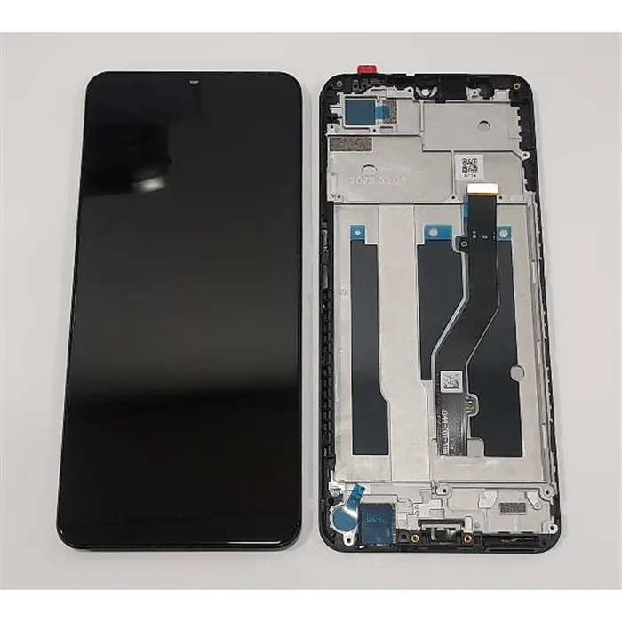 Pantalla lcd para ZTE Blade V40 Vita mas tactil negro mas marco negro calidad premium