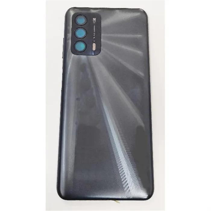 Tapa trasera o tapa bateria gris para Zte Blade V40 vita mas cubierta camara calidad premium