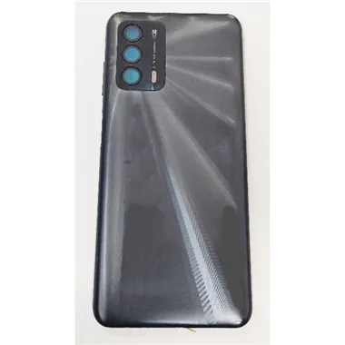 Tapa trasera o tapa bateria gris para Zte Blade V40 vita mas cubierta camara calidad premium