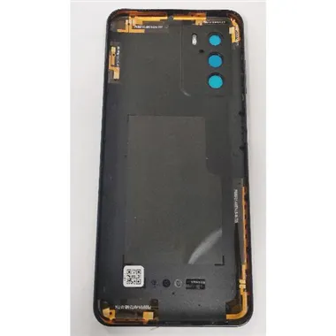 Tapa trasera o tapa bateria gris para Zte Blade V40 vita mas cubierta camara calidad premium