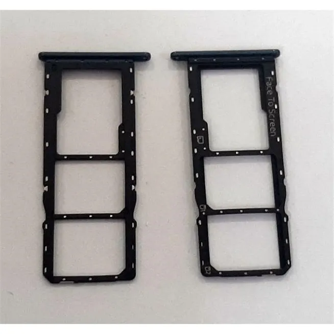 Soporte o bandeja sim azul oscuro para ZTE Blade V40 Vita calidad premium