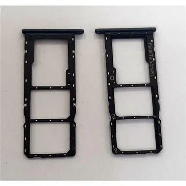 Soporte o bandeja sim azul oscuro para ZTE Blade V40 Vita calidad premium
