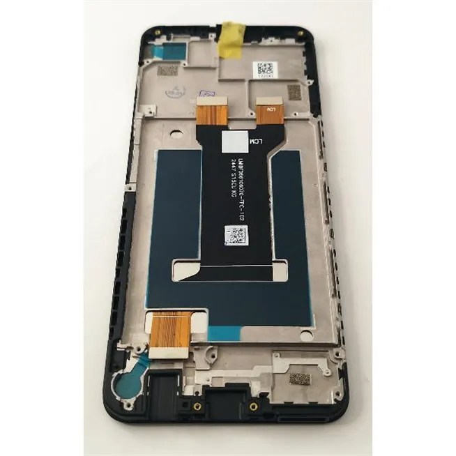 Pantalla lcd para ZTE Blade V50 Design 5G mas tactil negro con marco negro calidad premium