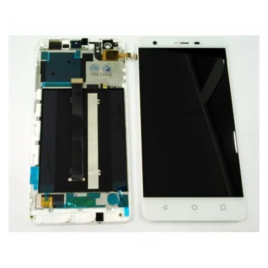 ZTE Blade V770 Orange Neva 80 TT175S pantalla lcd + táctil blanco + marco premium