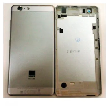 ZTE Blade V770 Orange Neva 80 TT175S tapa bateria plata