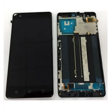 ZTE Blade V770 Orange Neva 80 TT175S pantalla lcd + táctil negro + marco premium