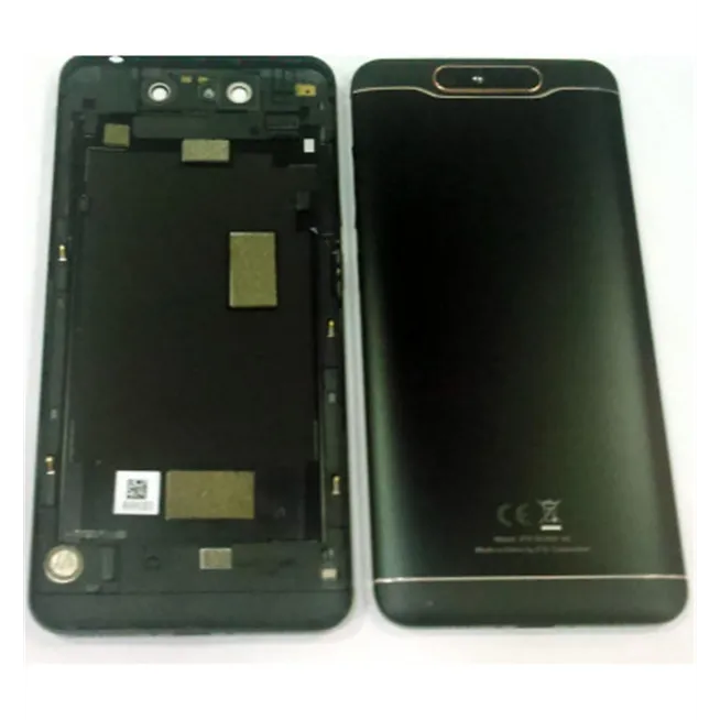Tapa trasera o tapa bateria negra para ZTE Blade V8 mas cubierta camara