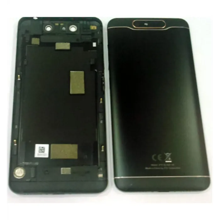 Tapa trasera o tapa bateria negra para ZTE Blade V8 mas cubierta camara