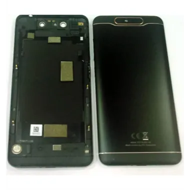Tapa trasera o tapa bateria negra para ZTE Blade V8 mas cubierta camara