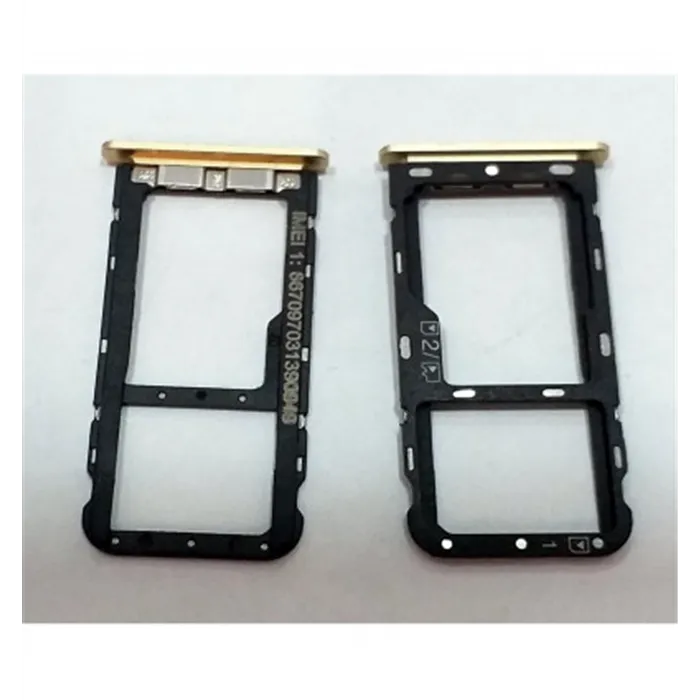 ZTE Blade V9 soporte o bandeja sim dorada