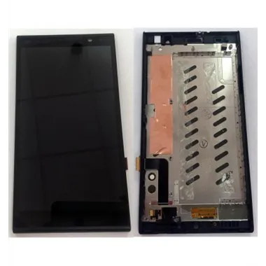 ZTE Grand Memo II M901C Pantalla lcd + Táctil negro + marco premium