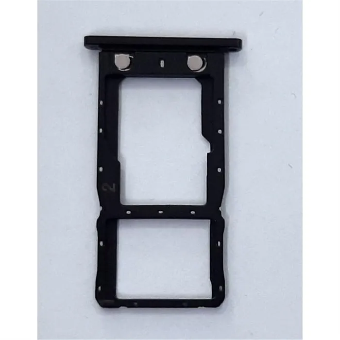 Soporte o bandeja sim negra para ZTE Nubia M2 Lite NX573 calidad premium