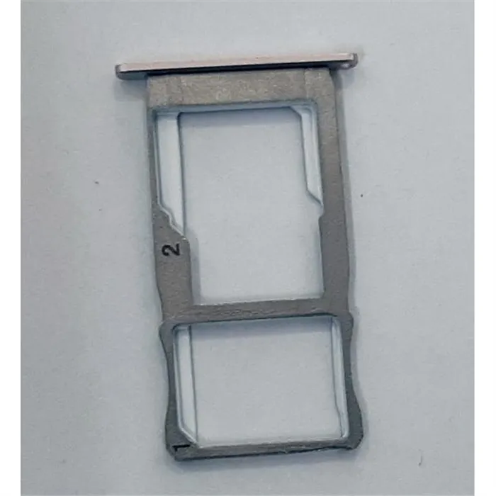 Soporte o bandeja sim dorada para ZTE Nubia N2 NX575J calidad premium