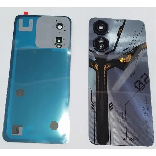 Tapa trasera o tapa bateria azul para ZTE Nubia Neo 2 5G con lente de camara