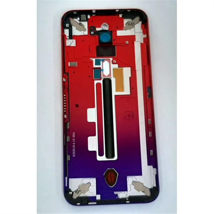 Tapa trasera o tapa bateria purpura para ZTE Nubia Red Magic 3 NX629J