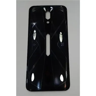 Tapa trasera o tapa bateria negra para ZTE Nubia Red Magic 5s calidad premium