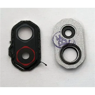 Cubierta camara negra para ZTE Nubia Red Magic 5S mas cristal camara calidad premium