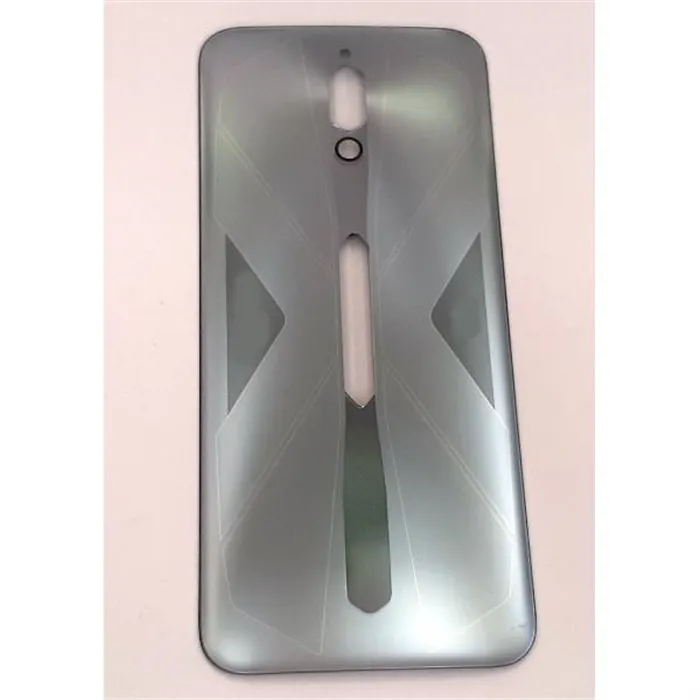 Tapa trasera o tapa bateria plata para ZTE Nubia Red Magic 5S