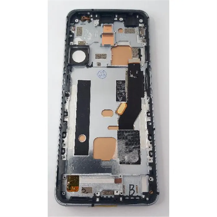 Pantalla lcd para ZTE Nubia Red Magic 6S Pro mas tactil negro mas marco plata compatible